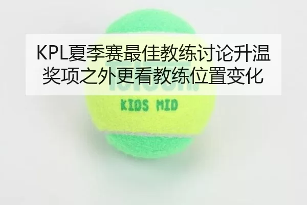 KPL夏季赛最佳教练讨论升温 奖项之外更看教练位置变化